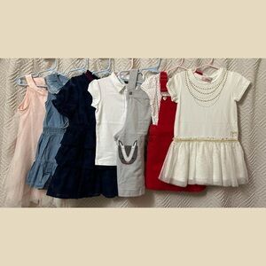 Girl size 4 summer clothes bundle.
